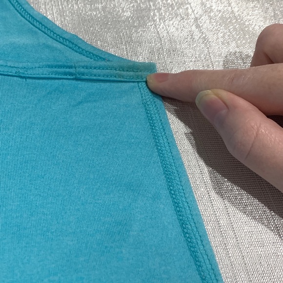 NIKE Dri-Fit Racerback Tank Top - Aqua - Picture 6 of 6